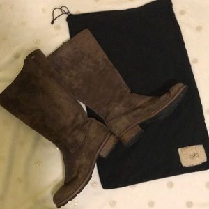Heeled UGG boots